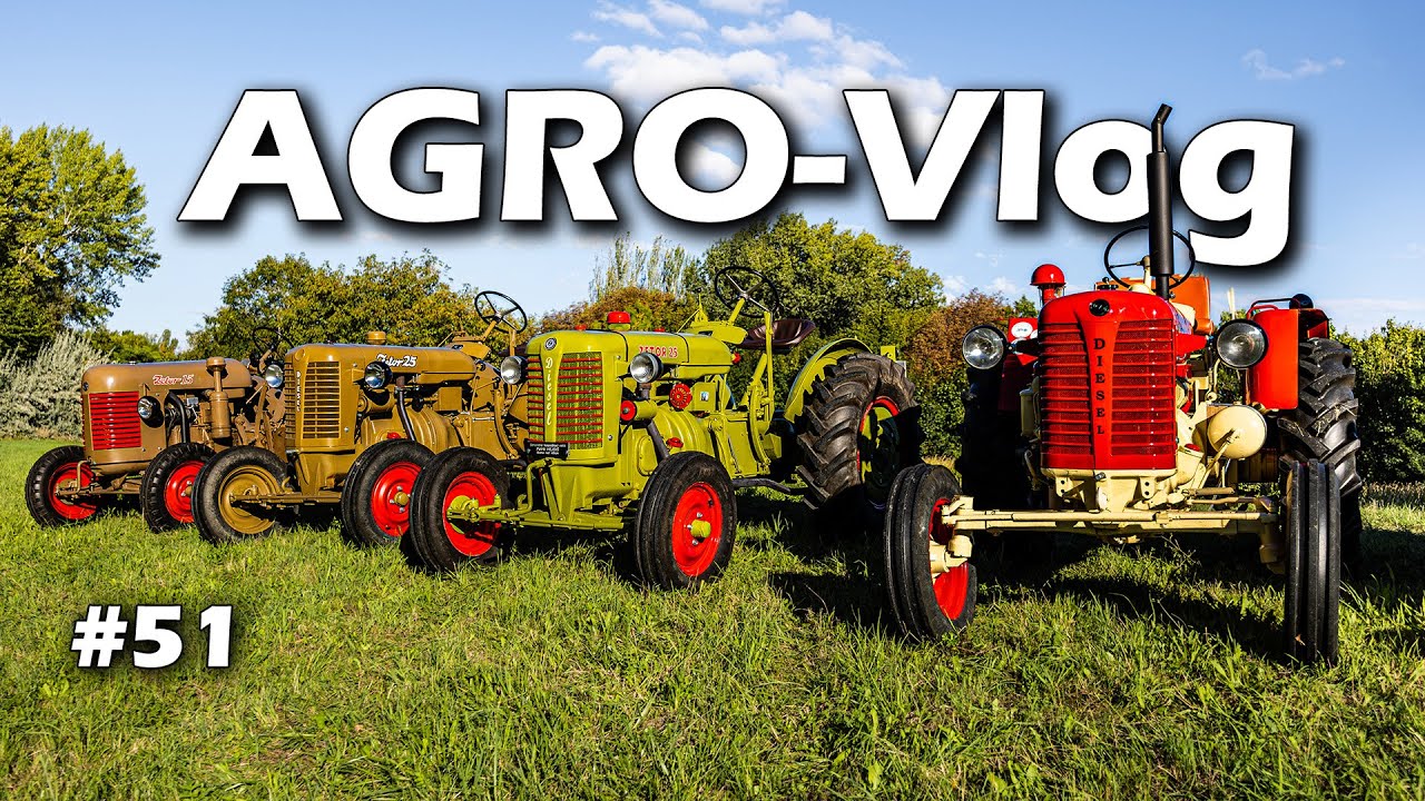AGRO-Vlog #51, Drifty, ZETOR 15, 25 a 50, AGROKOMPLEX 2025