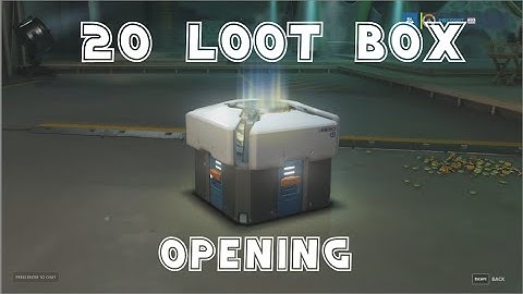 EXTRA VIDEO | Overwatch 20 Loot Box opening
