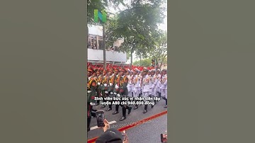 Sinh viên bức xúc vì nhận tiền tập luyện A80 chỉ 940.000 đồng