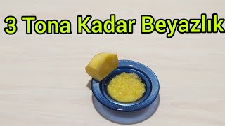 PATATESİ DONDUR CİLDİNİ 3 TON BEYAZLAT SADECE 2 MALZEME İLE PORSELEN CİLDE KAVUŞ CİLT SIKILAŞTIRICI