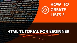 Unordered and Ordered List in HTML5 | HTML5 Tutorial in hindi #8 #html