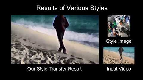 Real-time Neural Style Transfer for Videos