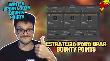 Upando Bounty points task no tibia no meu Ek: Deu MUITO BOM! Winter Update 2025