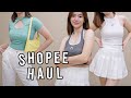 SHOPEE TRY-ON HAUL (trendy clothes ♥︎)⎜TIN AGUILAR