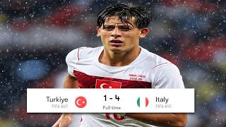 Turkiye is so bad even Italy beat them 😭🙏🏼