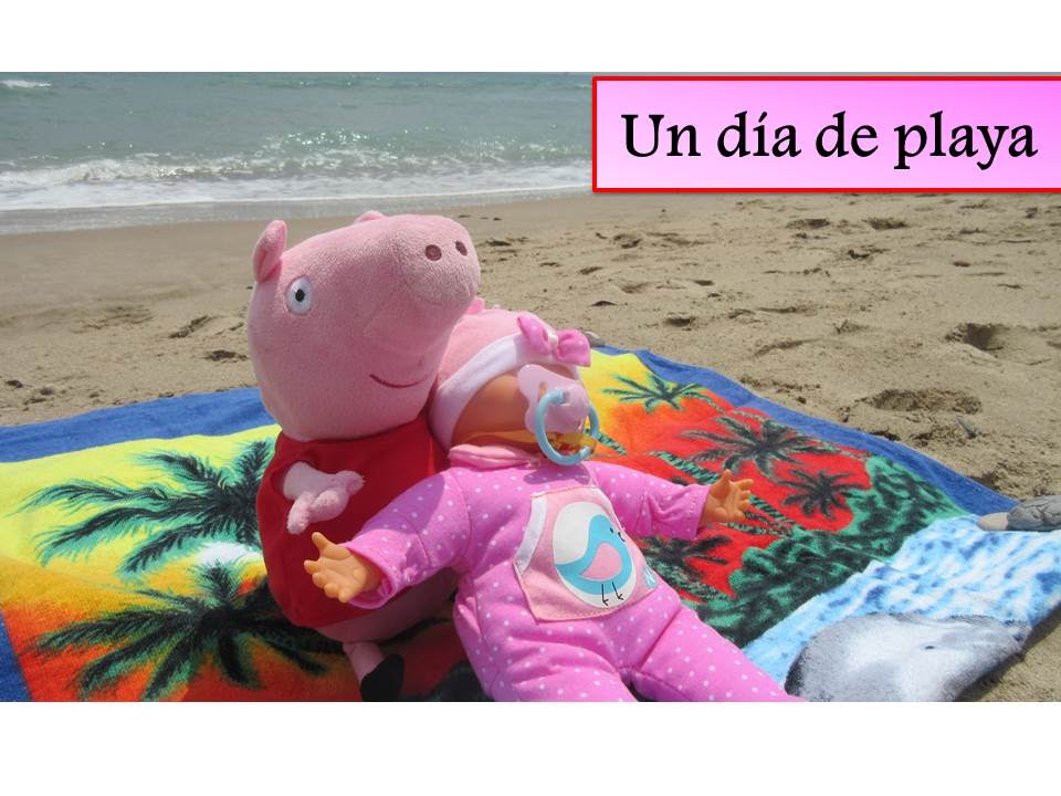 Pig y la Bebe Nenuco van a la playa | Vídeos de Peppa Pig en español - YouTube