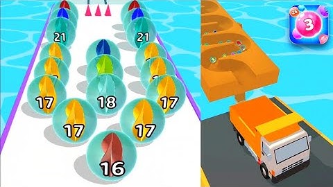 Marble run 3D-Color Ball Race Gameplay Android Mobile Update Level 25 to 26