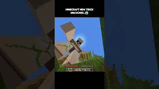 New Iron Golem Trick Unlocked?! 😱 | #minecraft #shorts