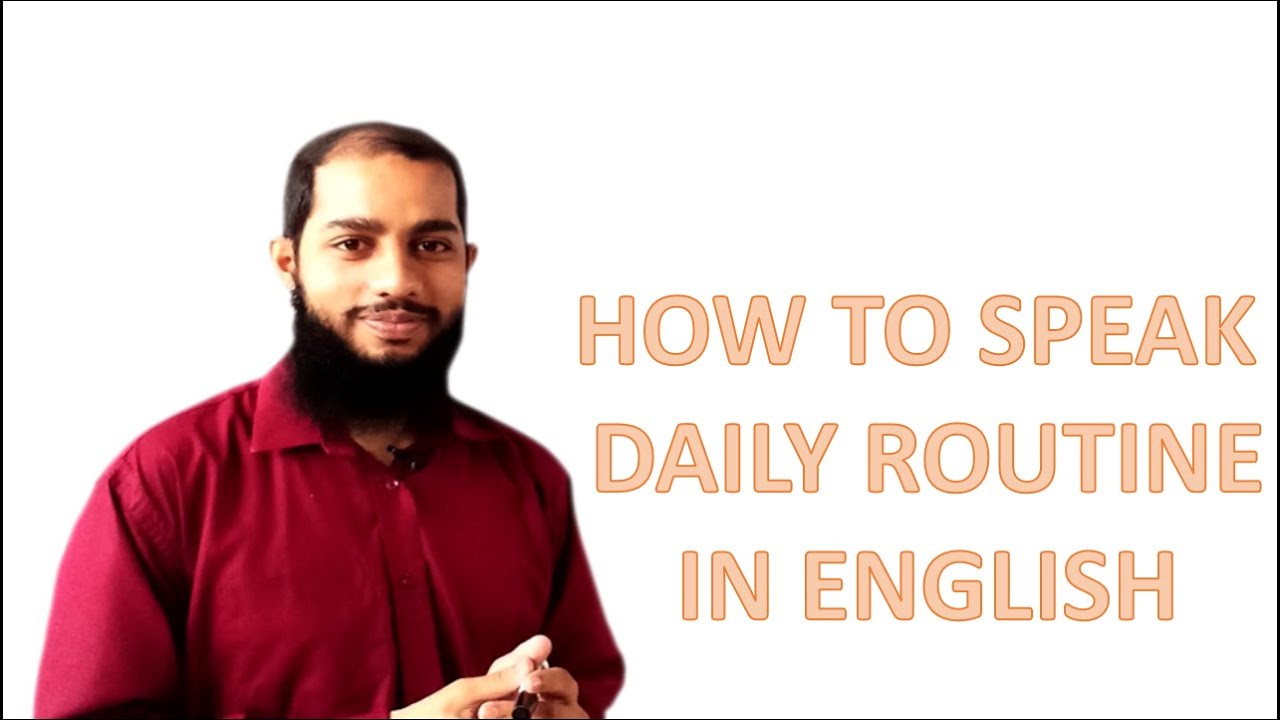 How to Speak Daily Routine in English _ Session 4 - Lecture 13 ...