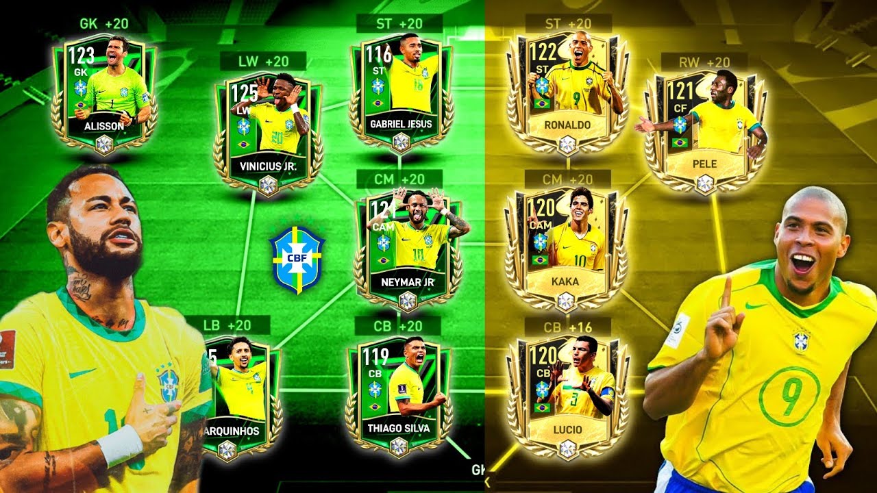 Brazil - Best Special Legends Squad Builder