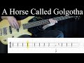 A horse called golgotha baroness  bass cover with tabs by leo dzey