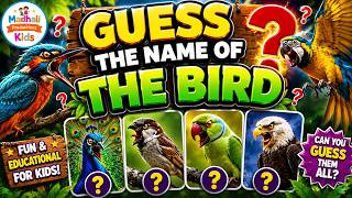 Guess the Bird | Bird Quiz Challenge for Kids | Fun Educational Game | Madhali Productions Kids screenshot 5