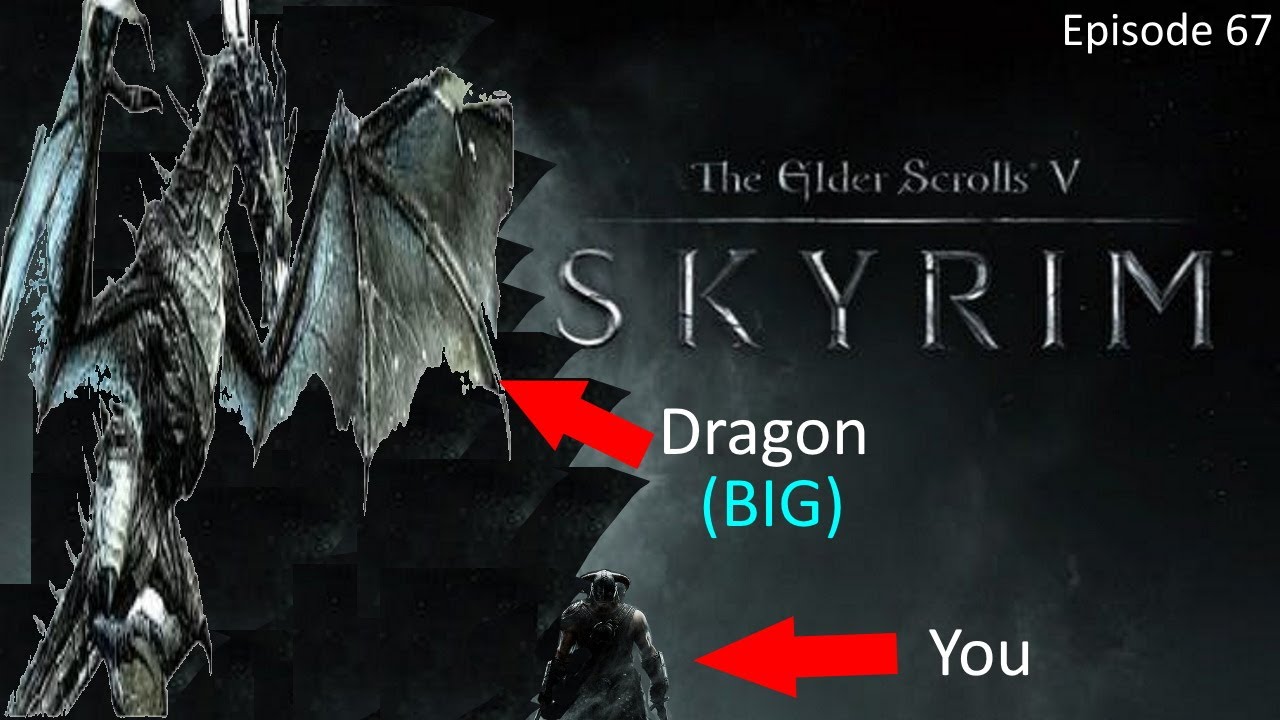 The Bigger Dragons Mod is the Best - Modded Skyrim 67