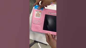 Intelligent and smart magic slate with sound | led writing pad | battery wali slate