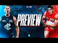 Preview  carlton v sydney  afl round 10 2024