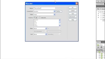 Dynamic-Table-recordset