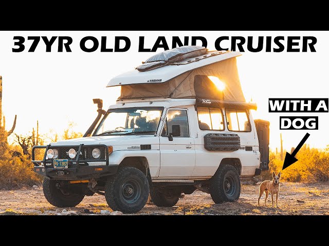 FULL TOUR  Our DIY Land Cruiser Troopy Overland Build 