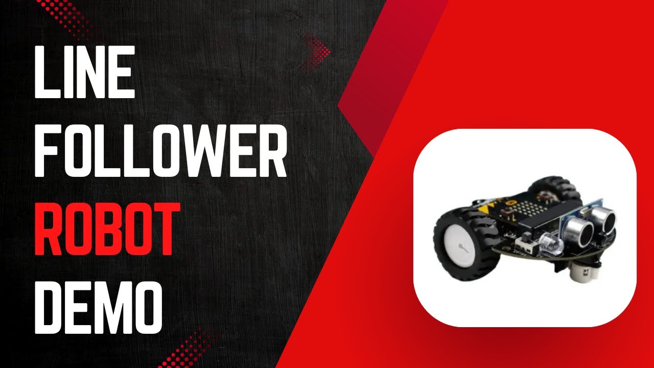 Line Follower Robot Demo! - YouTube