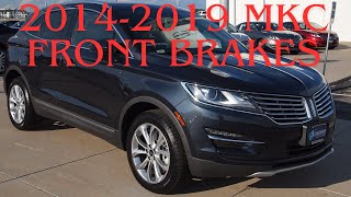 Lincoln MKC/MKZ Front Brake Pad &amp; Rotor Replacement 