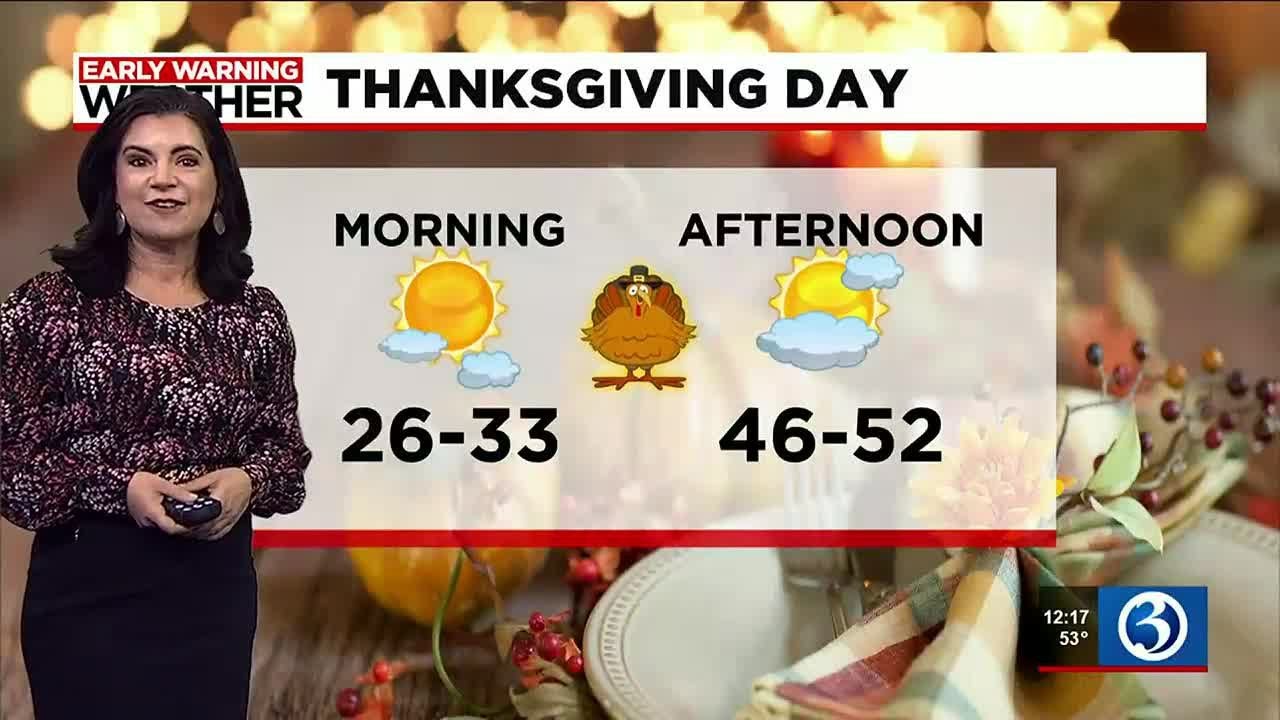FORECAST: Pleasant weather for Thanksgiving - YouTube