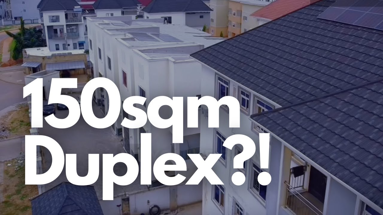How Big is 150sqm Land in Abuja? 5 Bedroom Duplex Example