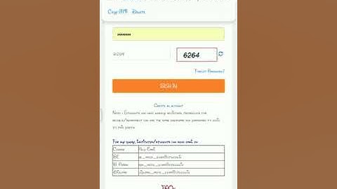 Mock test registration process
