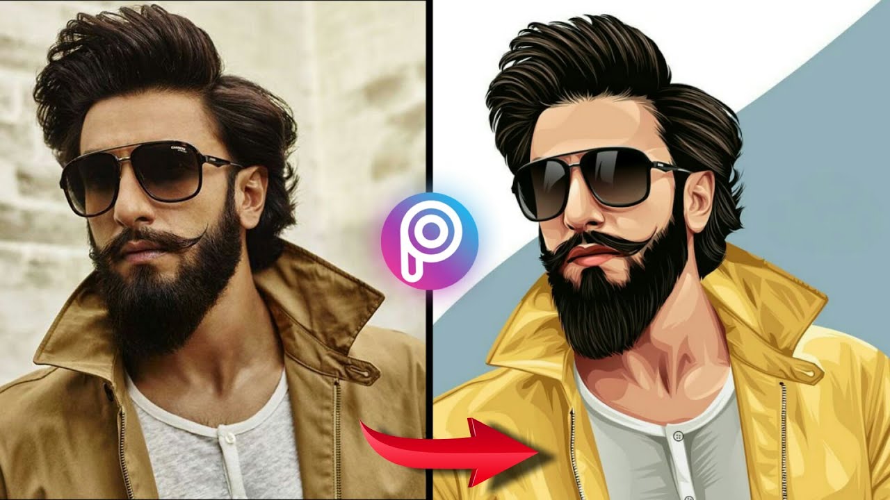 picsart-portrait-cartoon-photo-editing-tutorial-vector-art-photo