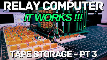 Relay Computer - Tape Storage (Part III)