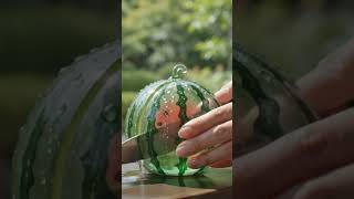Satisfying Glass Watermelon ASMR 🍉