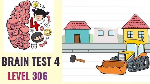 🧠 Brain Test 4 Level 306 | We need a long residential building | Walkthrough