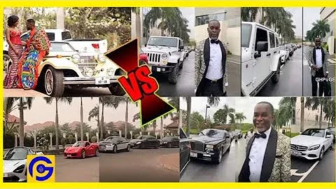 Millionaire Kwasi Dadzie challenges Despite son's Kency2020;shows off luxurious wedding cars