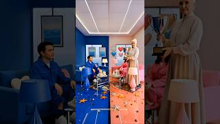 Shocking😱! Pink VS Blue Epoxy Battle #transformation #interiordesign #epoxyfloor #ai