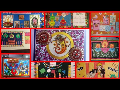Bulletin Board Ideas On Diwali School Display Diwali Decoration Ideas