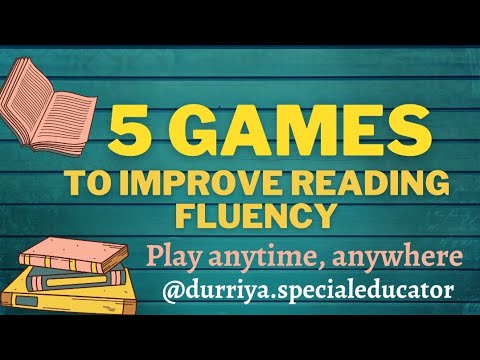 Improve reading fluency
