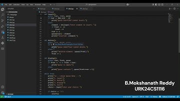 Dsa Ex 3  Array Implementation of Linear Queue.