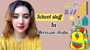 Most common school words darija phrases- Learn Darija Friends Around The World