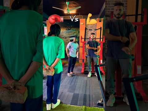 Boxing Vs Bodybuilding - The end 😃😂 #comedy #funny #shorts