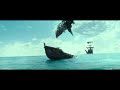 Pirates Of The Caribbean Dead Men Tell No Tales 2017 Ghost Shark Scene Pirates Of The Caribbean Dead Men Tell No Tales 2017 Ghost Shark Scene