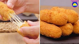 Bastoncini di pollo al formaggio | Come fare le dita di pollo al formaggio | Societa Dei Cuochi screenshot 5