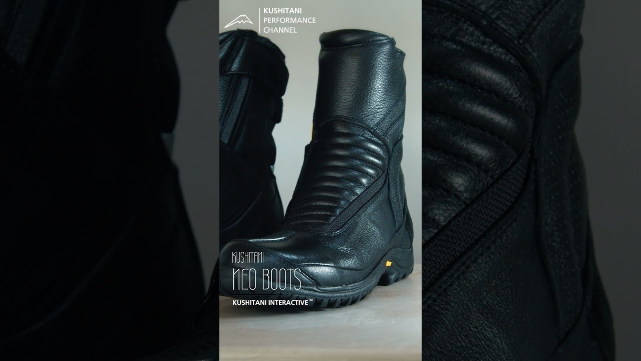 【Shiromomo 】クシタニ　ツーリングブーツ クシタニ 正規品〔KUSHITANI〕 K-4536 モカシンブーツ ＜ダーク
