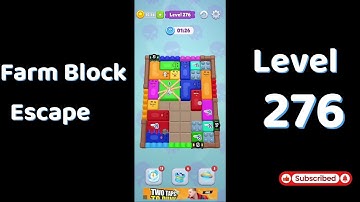 Farm Block Escape Level 276 Walkthrough 🚜 | Go Answer