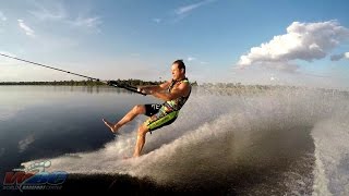 Keith St. Onge: Every Basic Barefoot Water Ski Trick in One Run