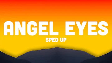 angel eyes (sped up + lyrics) - abba 