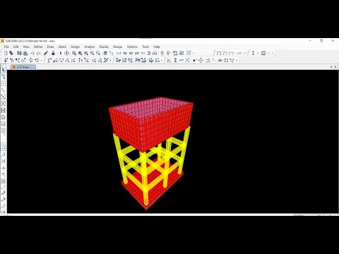 رسم وتصميم خزان علوي   باستخدم برنامج  2000  20