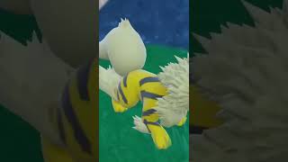 Pokémon scarlet and violet catching shiny Arcanine #shinypokemon #shorts ￼