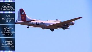 The Cabarrus Experience: B-17 at Concord Regional Airport