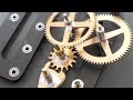 機械式時計を作ってみた DIY Pendulum clock