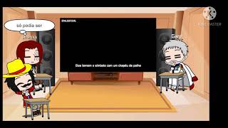 Reagindo O Rap Frota Do Chapéu De Palha Gacha Olhe A Descrição