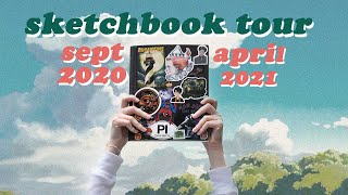 ★ sketchbook tour | 2020-2021 ★