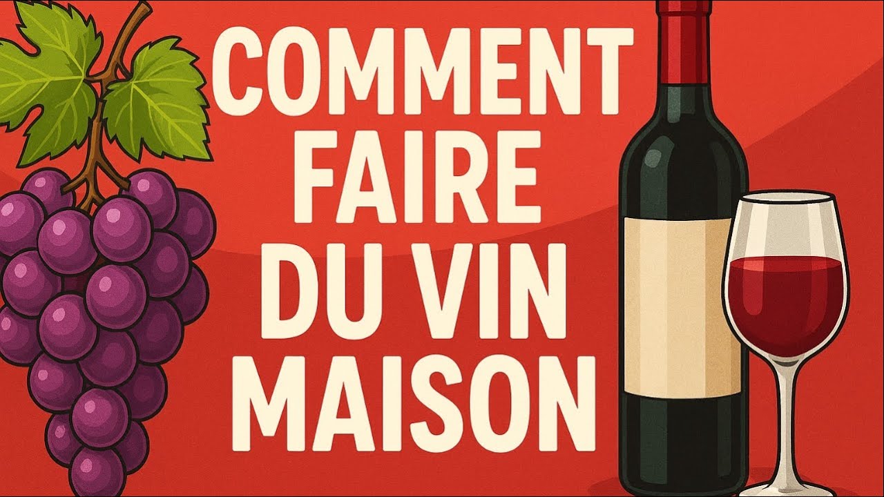 “Comment Faire du Vin de Raisin Naturel Sans Levure Industrielle 🍇 Recette Facile Maison